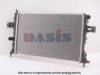 AKS DASIS 151890N Radiator, engine cooling